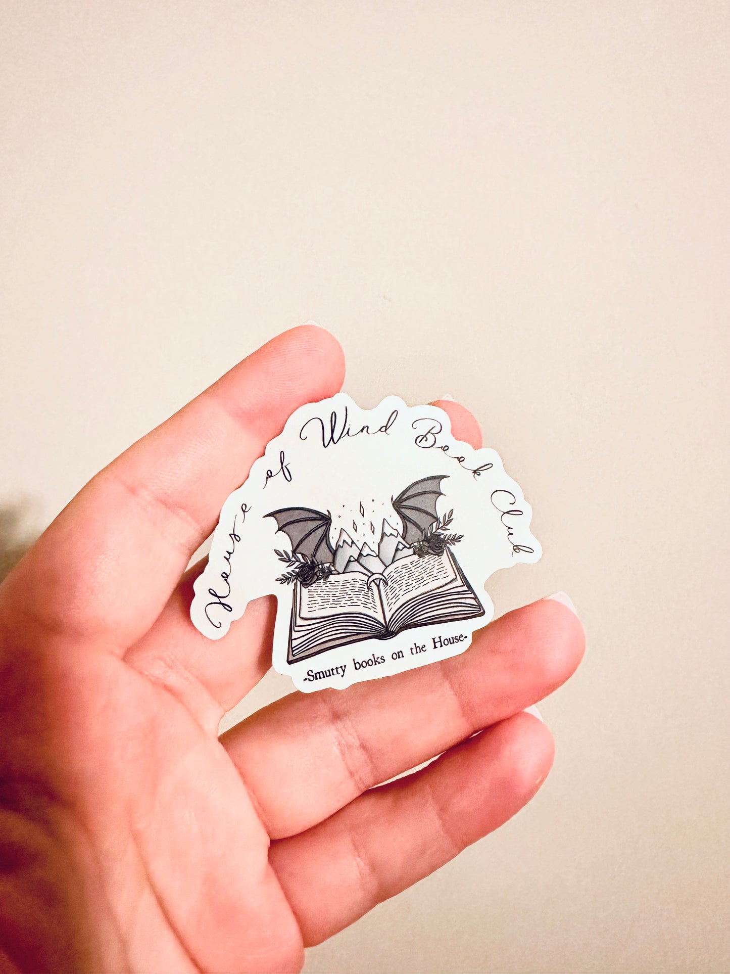 Book club sticker