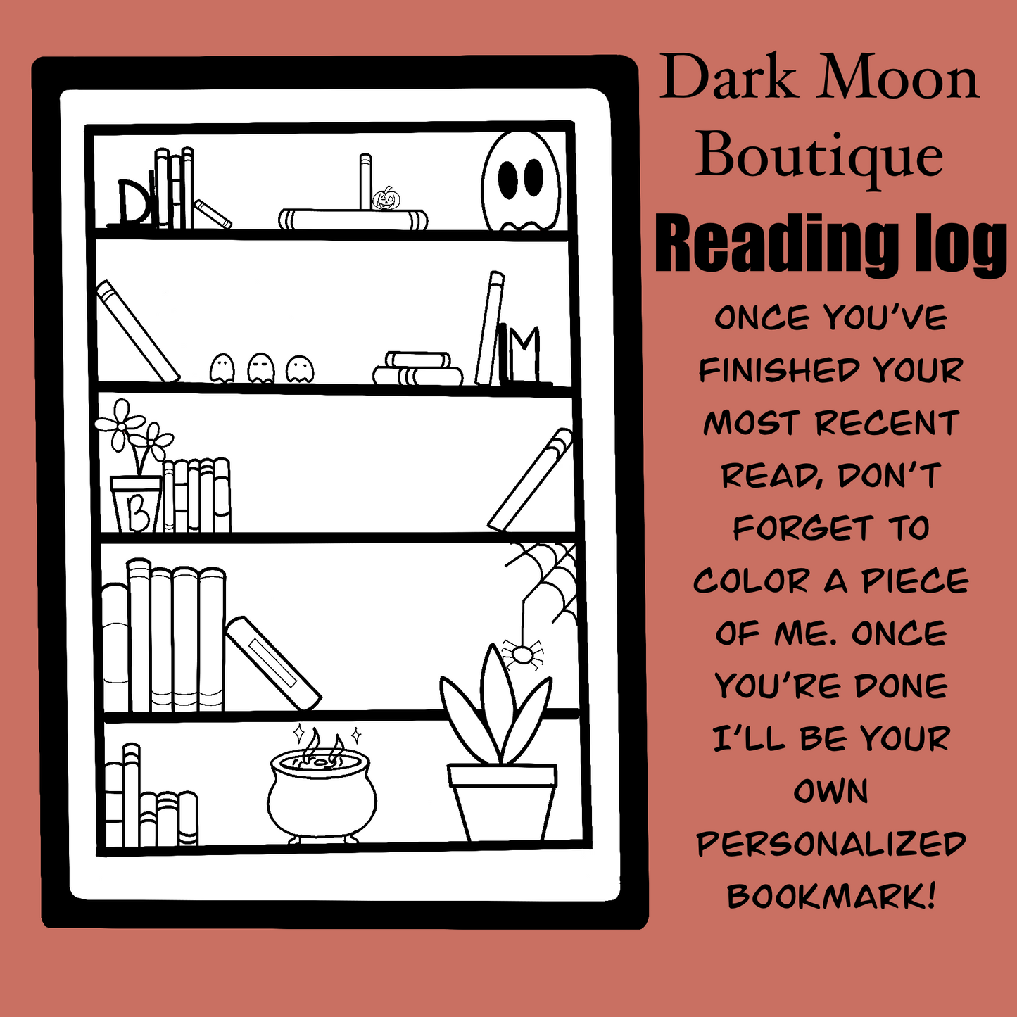 Spooky Reading Log