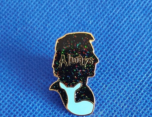 Always enamel pin