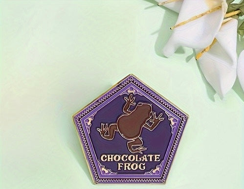 Chocolate frog enamel pin