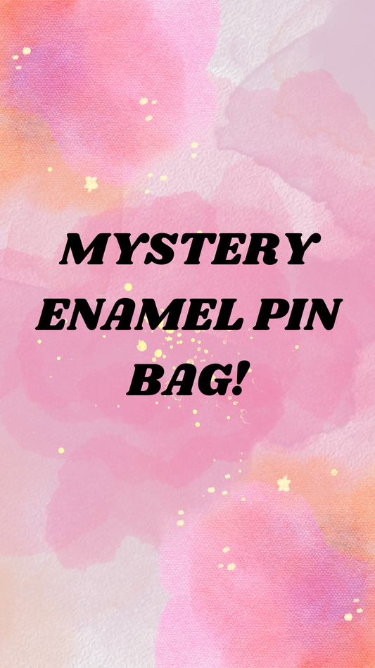 Mystery enamel pin bag!