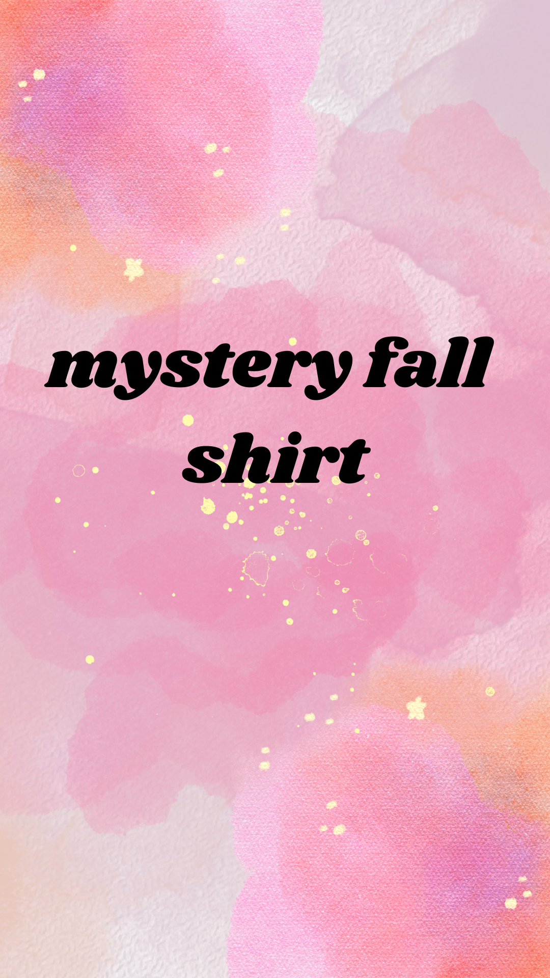 Mystery fall shirt pack